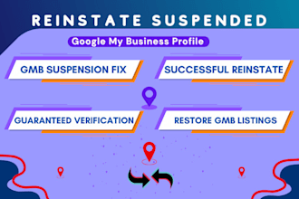 reinstate suspended gmb google my business profile with successful verification