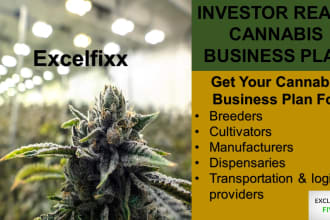 write your cannabis or marijuana business plan