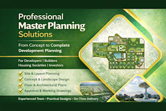 do professional urban planning, zoning, subdivision master plans