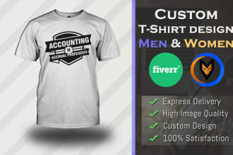 design a cool custom t shirt for men and women