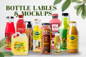 be your product packaging and label designer juice and can