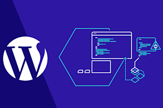 make your company or ecommerce website with wordpress
