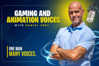 be the voice of your video game, app, cartoon or animated character