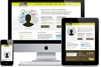 psd to responsive,  HTML for mobile, desktop and tablet view