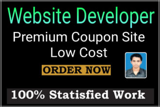 create a coupon website on wordpress