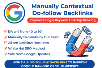 improve USA google keyword rank using seo backlinks