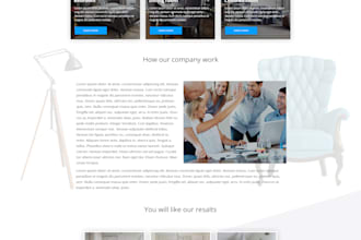 create amazing PSD website designs for you