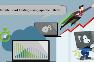 do website and web application load testing with performance report