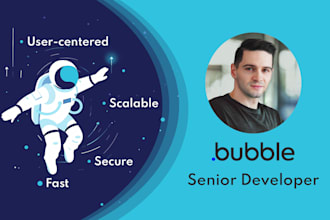 develop full web app in bubble daily package