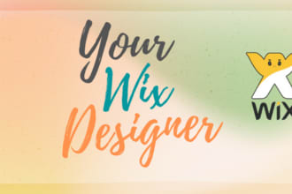 design your wix website, redesign wix or wix website design