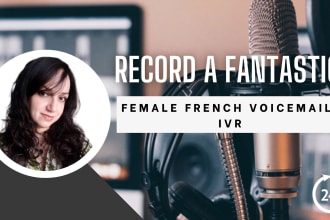 record your  french  voicemail ivr