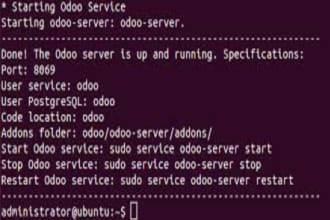 do odoo installation and server configuration, nginx https