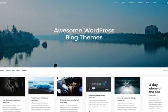 create responsive wordpress website design as elementor expert