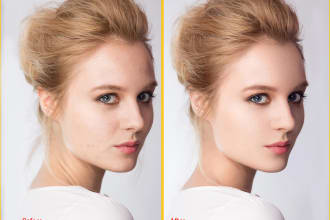 do photo edit high end beauty retouch