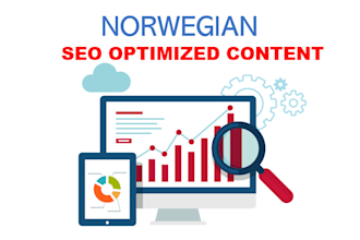 write SEO optimized content in norwegian