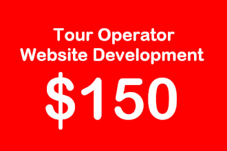 design , develop tour , travel online booking website