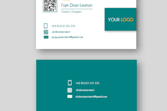 design modern name card for your business