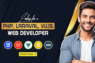 fix bugs and build any laravel, PHP and vuejs apps