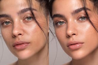 do high end photo editing and retouching