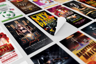 design digital flyer, sports,club,party,event,food dj or any flyer poster