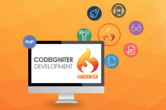 fix and develop any website in codeigniter or core php