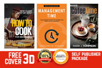 do an eye catching ebook or kindle cover or boxset