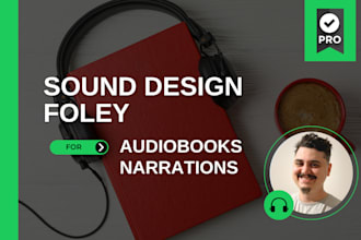 create sound effects and foley for your audiobook