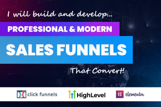 build sales funnel in clickfunnels 2 or gohighlevel