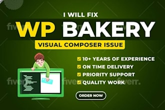 fix wp wpbakery and elementor page builder issue
