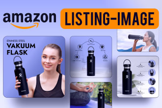 do amazon listing image design for enhanced sales