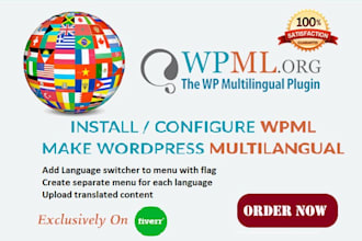 do your wordpress website translation using wpml