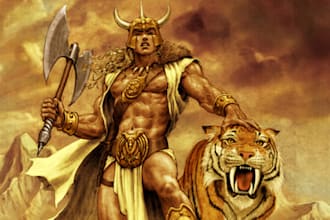 read any script,promote your business in an epic BARBARIAN voice