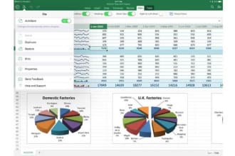 create a custom excel spreadsheet with formulas or chart