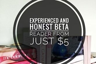 beta read and critique your manuscript