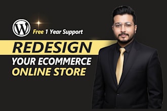rebuild or redesign wordpress website, rebuild elementor website
