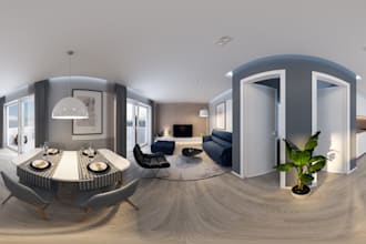 do 3d virtual reality rendering
