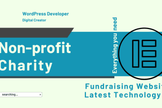 create non profit website fundraising 501 c 3 manager