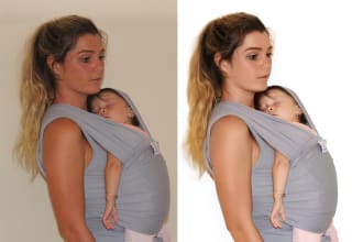professionally skin color tone like natural beauty retouch