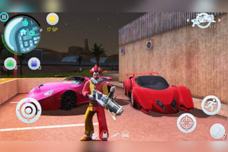 develop a game for android, ios, webgl and PC in unity and unreal engine