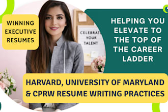 write professional executive resumes for job promotions and career growth