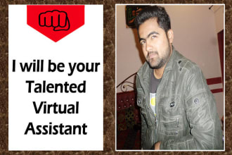 be your talented virtual assistant for admin  support