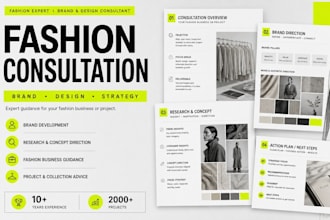 provide consultancy on fashion design and your fashion label