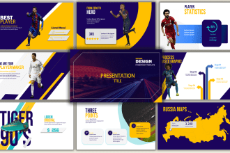 design powerpoint presentation or keynote presentation