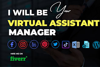 be your pro virtual assistant and social media manager