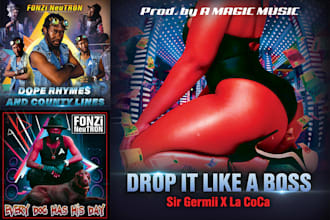 design a mixtape cover, album cover or single cover