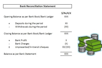 prepare or review bank reconciliation statement for you