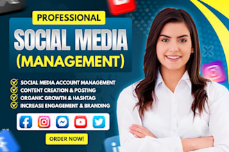 be your social media manager and content creator