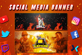 design awesome your social media banner