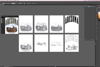 cmyk and spot colour separation for screen printing