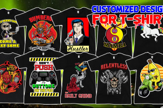 create customized design for t shirt